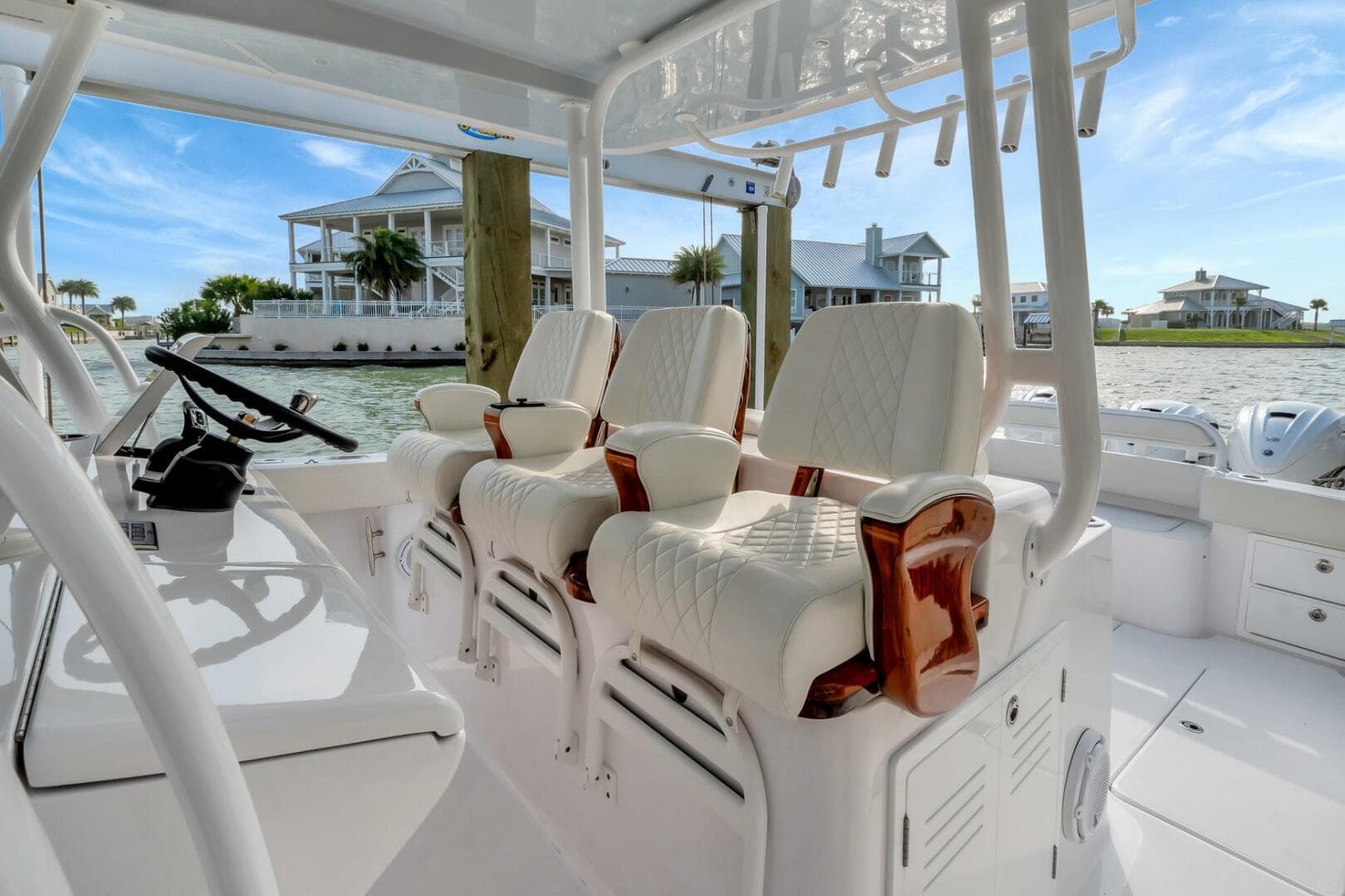 2023 Jupiter 43 Center Console "Aqua Toy"