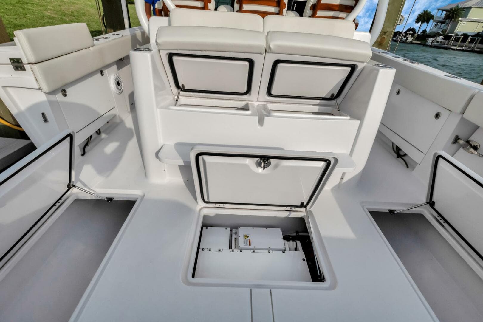2023 Jupiter 43 Center Console "Aqua Toy"