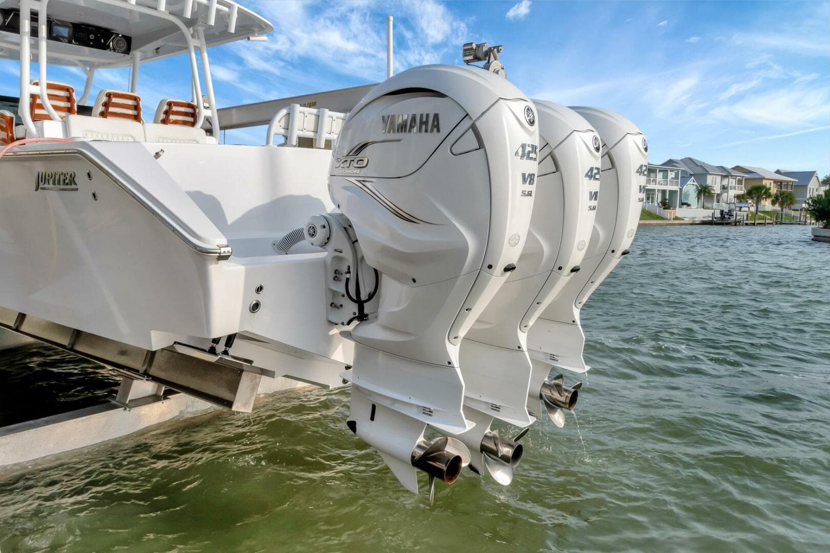 2023 Jupiter 43 Center Console "Aqua Toy"