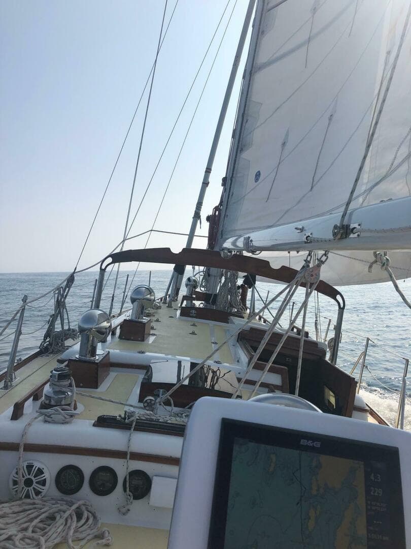 1984 Mason 43 Cutter