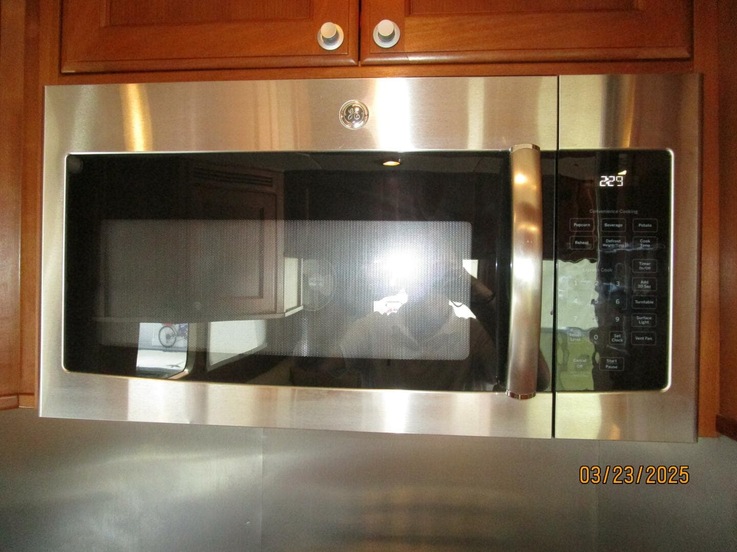 45' Northwest galley microwave
