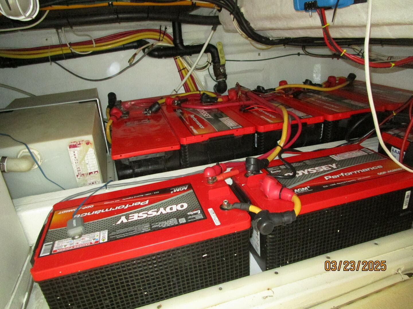 45' Northwest battery bank