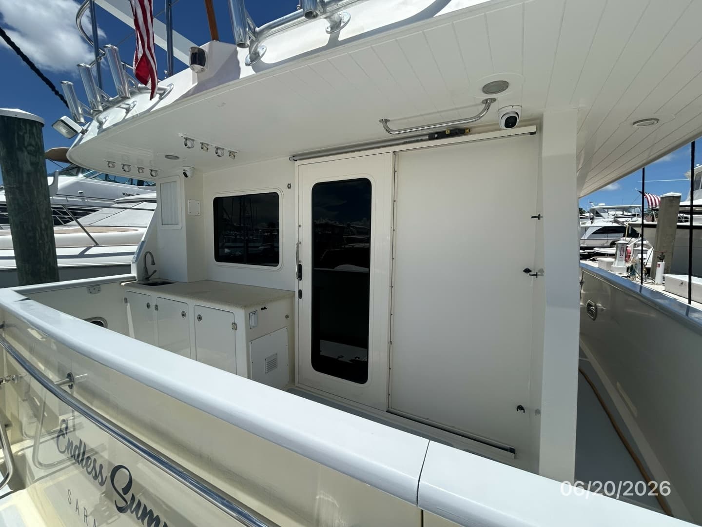 45' Northwest aftdeck forward