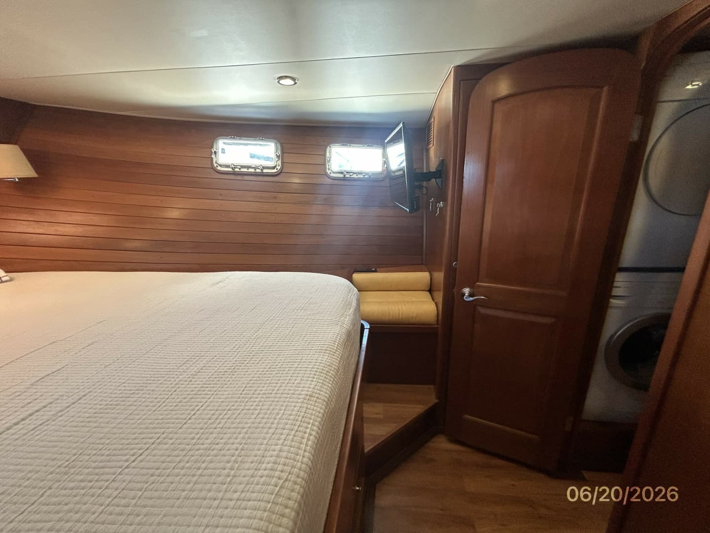 45' Northwest master stateroom starboard