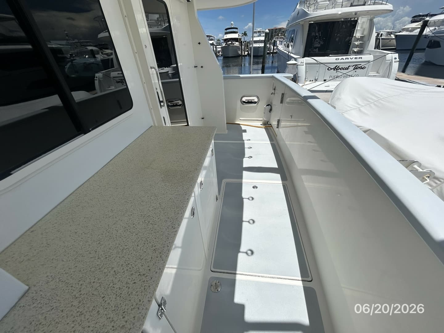 45' Northwest aftdeck starboard