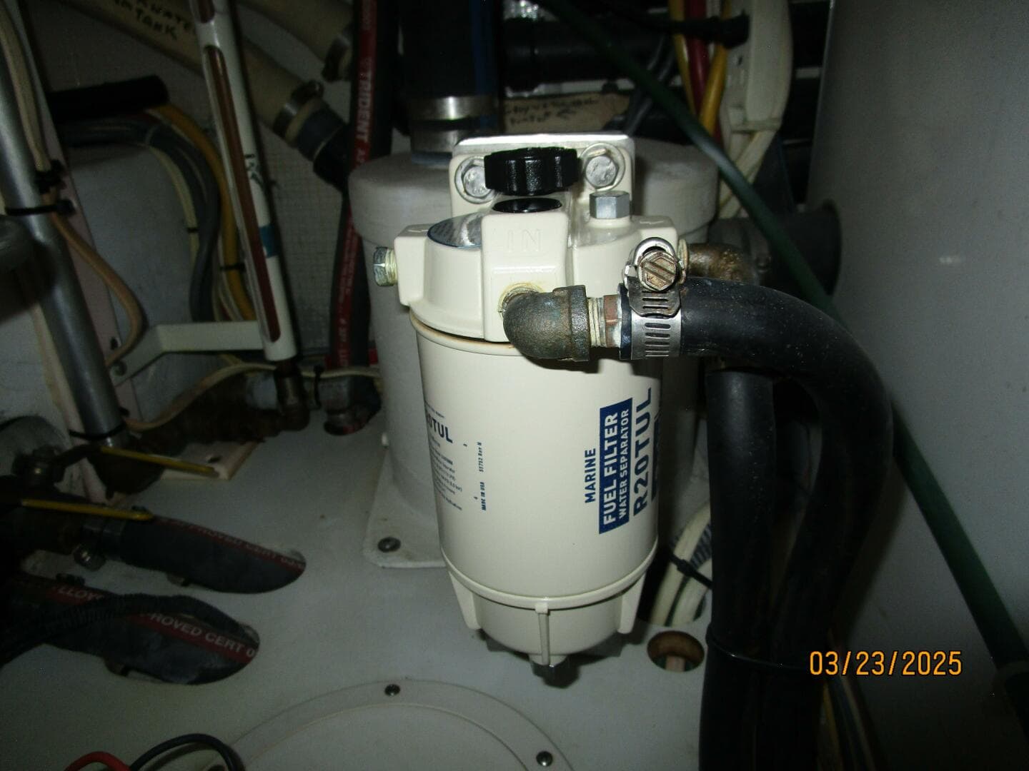 45' Northwest generator Racor fuel filter