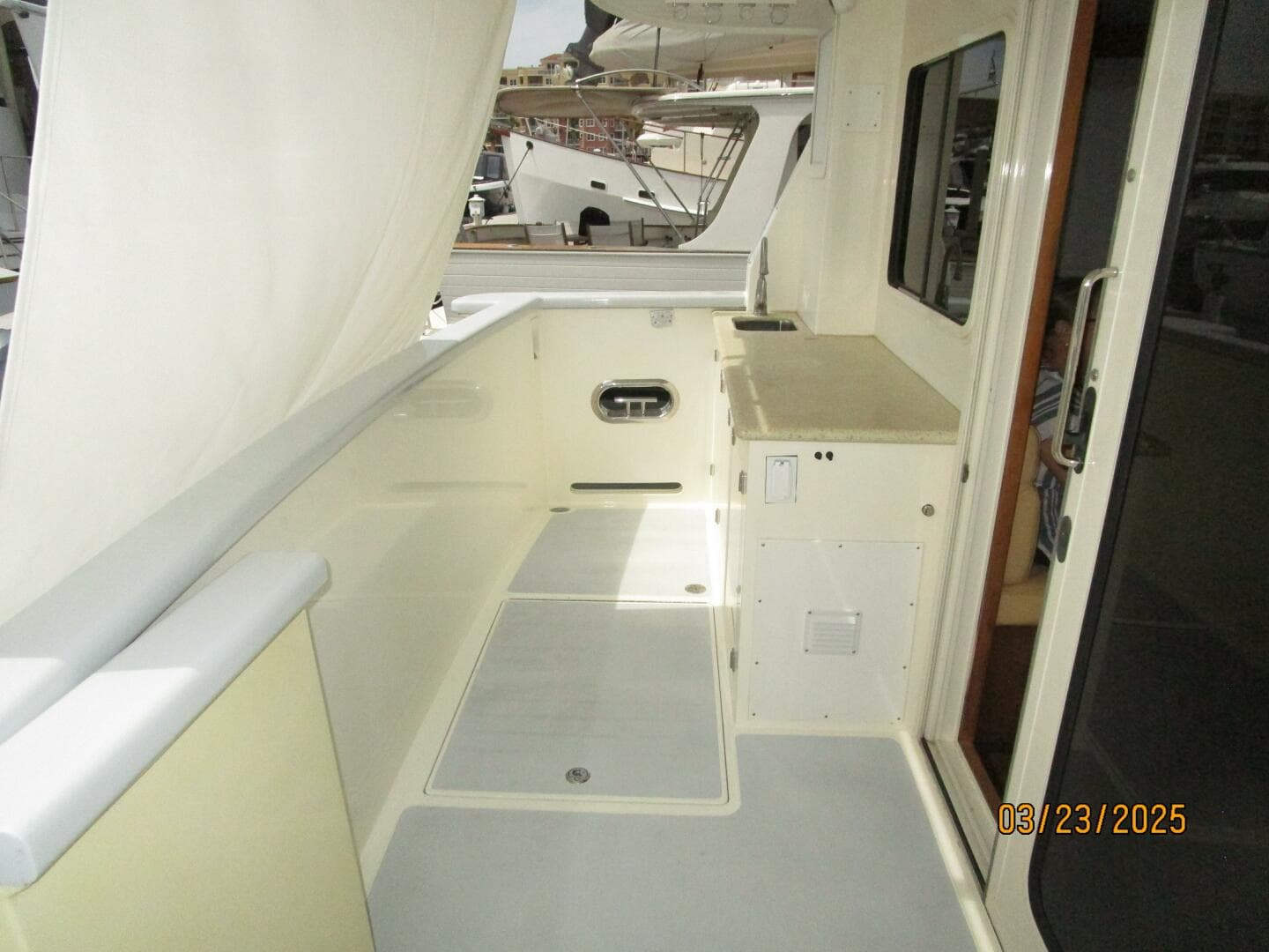 45' Northwest aftdeck port