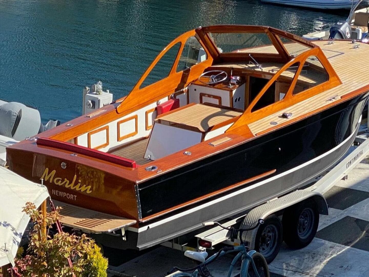 Forest E Johnson Prowler - On Trailer