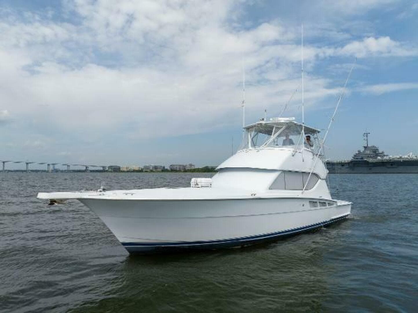 Hatteras 50 Tide Up II - Profile