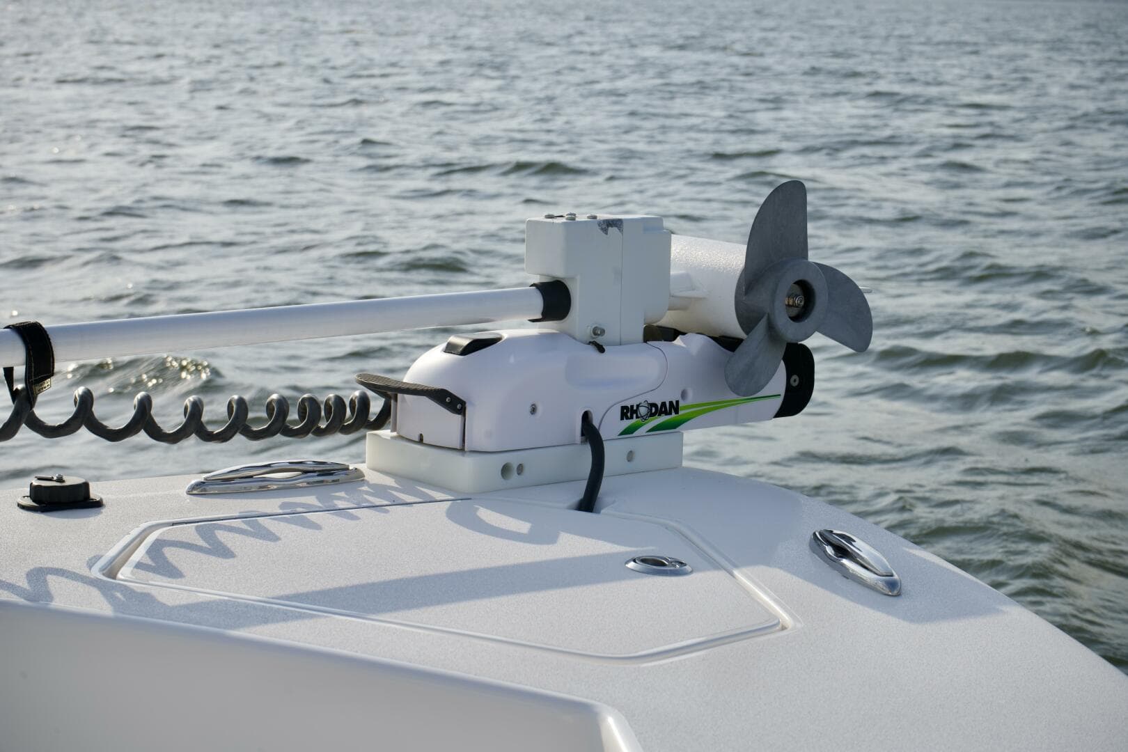 Bow with Trolling Motor