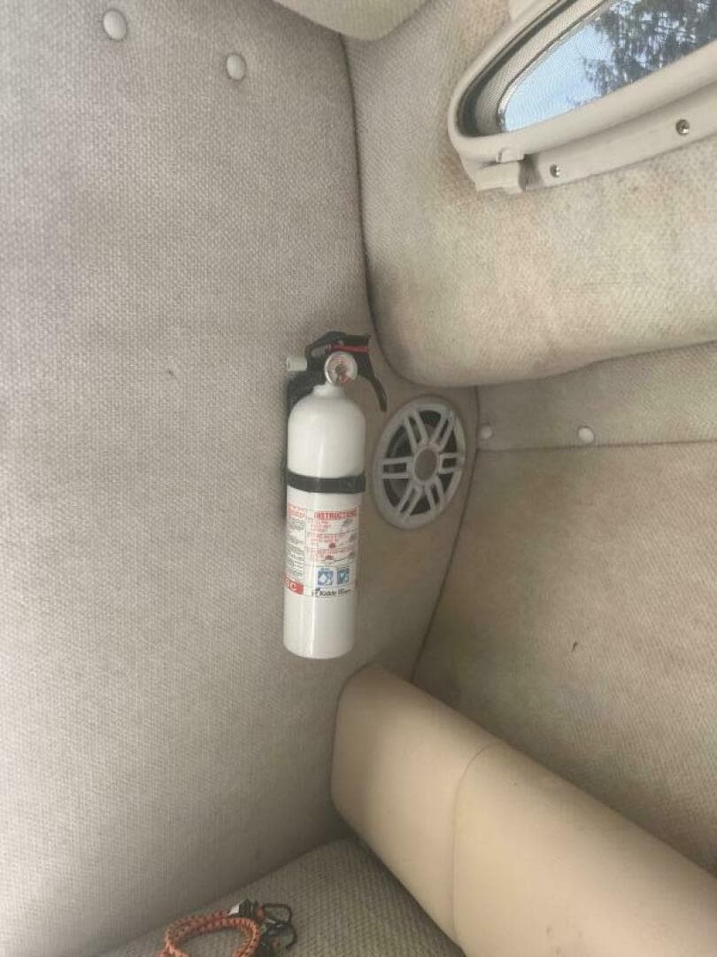 Fire Extinquisher In Cabin