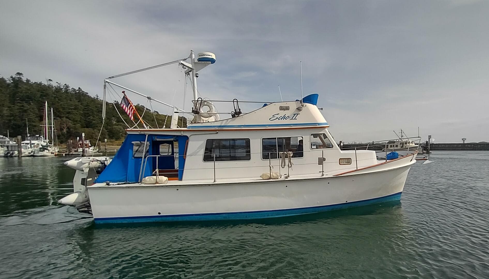 1981 Cheoy Lee 35 Sedan Trawler