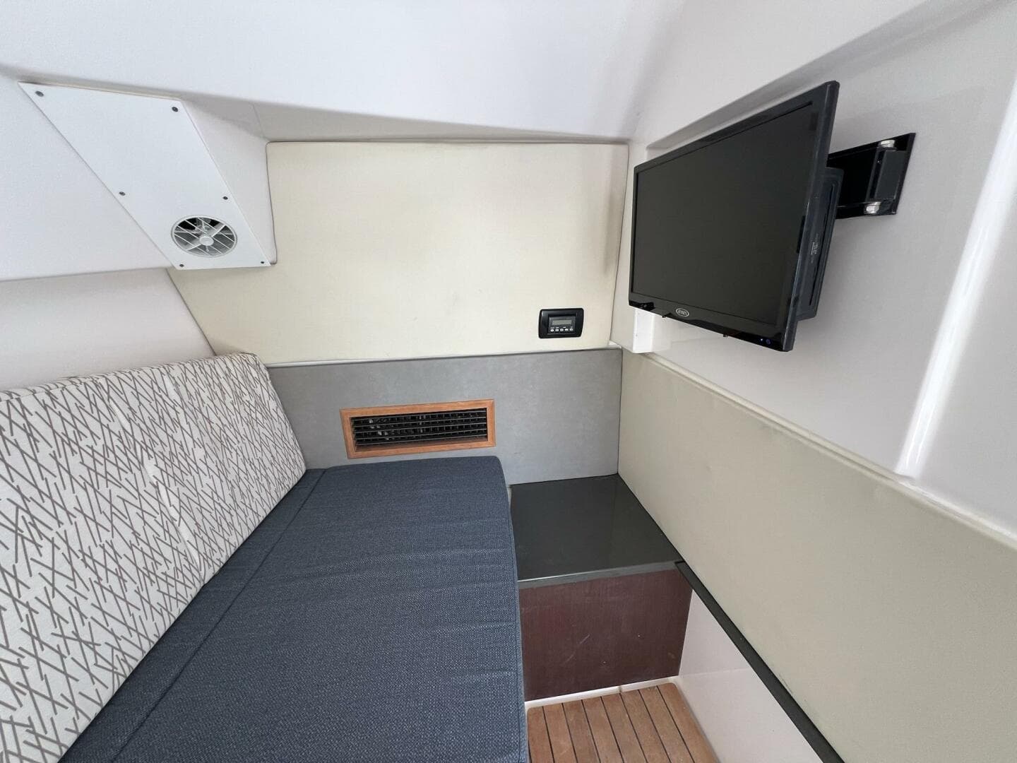 2019 Everglades 340 Dual Console- Cabin