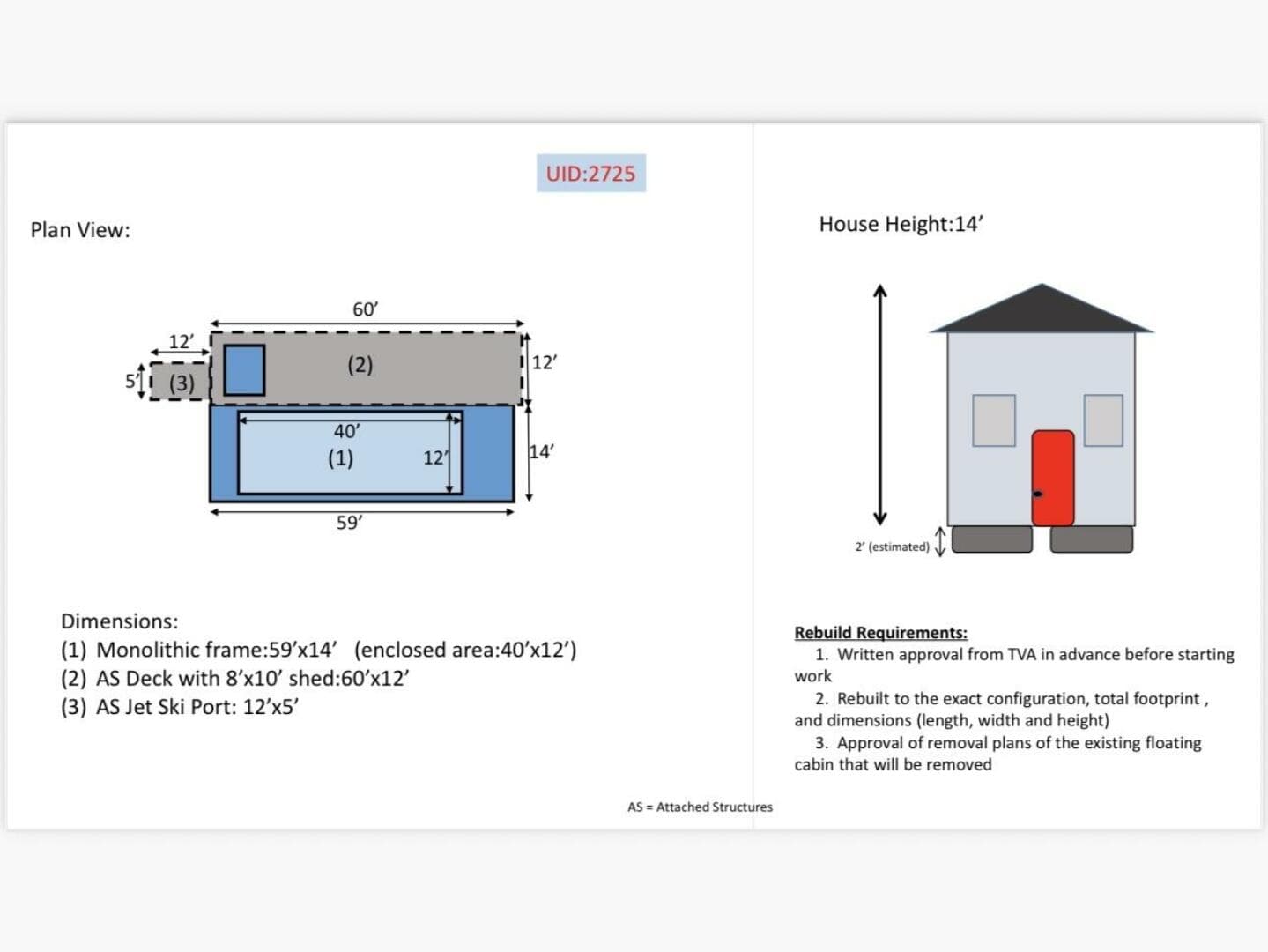 1977 Sumerset 14 x 58 Aluminum Hull Houseboat with Catwalks