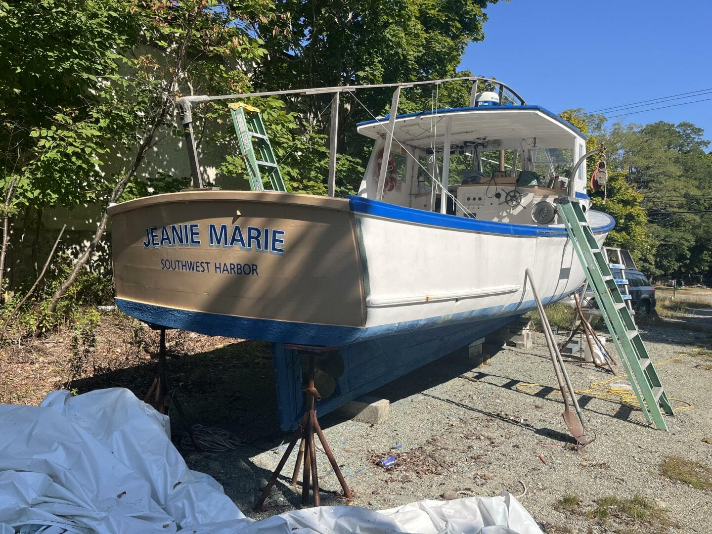 Jeanie Marie transom 2