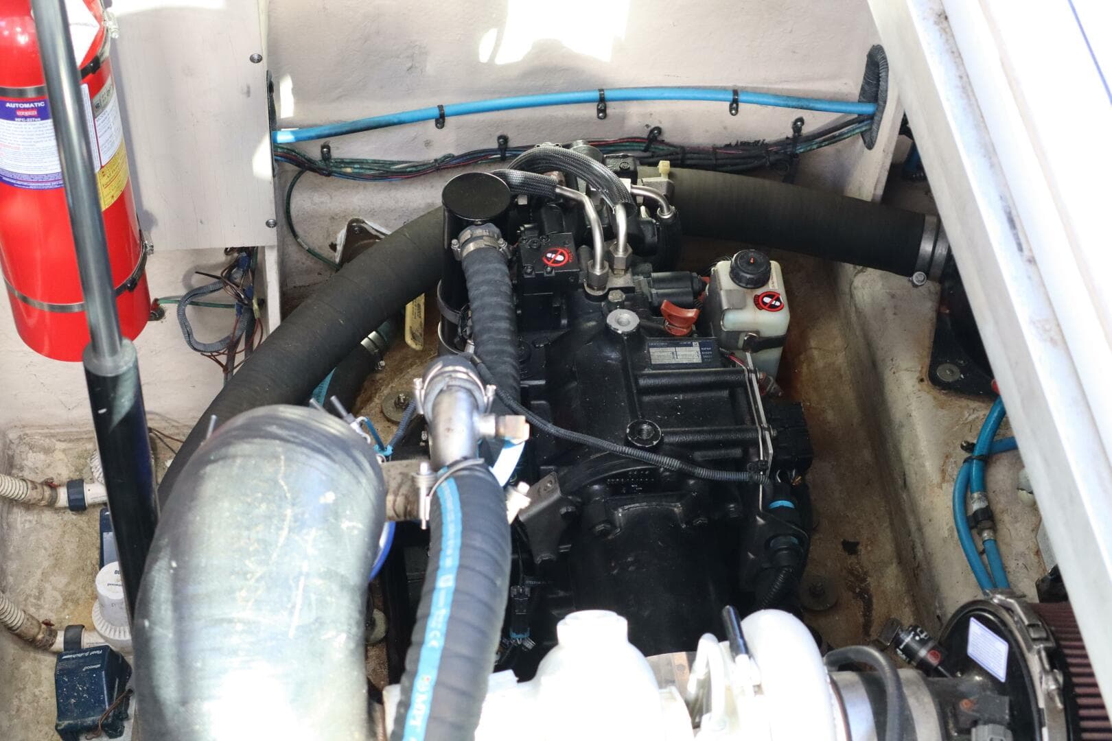 2015 Sea Ray 410 Sundancer- SOMEDAY- Engine Room