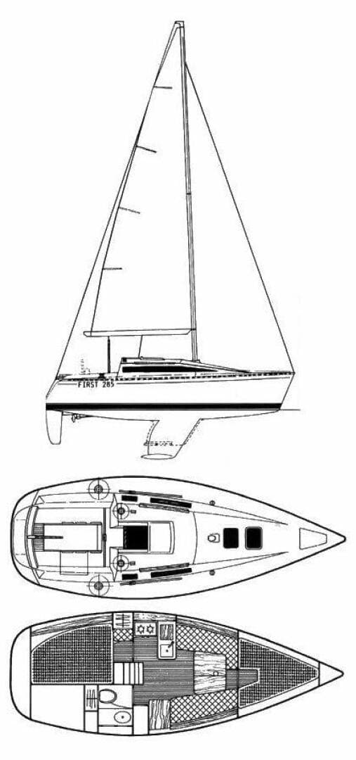 1988 Beneteau First 285