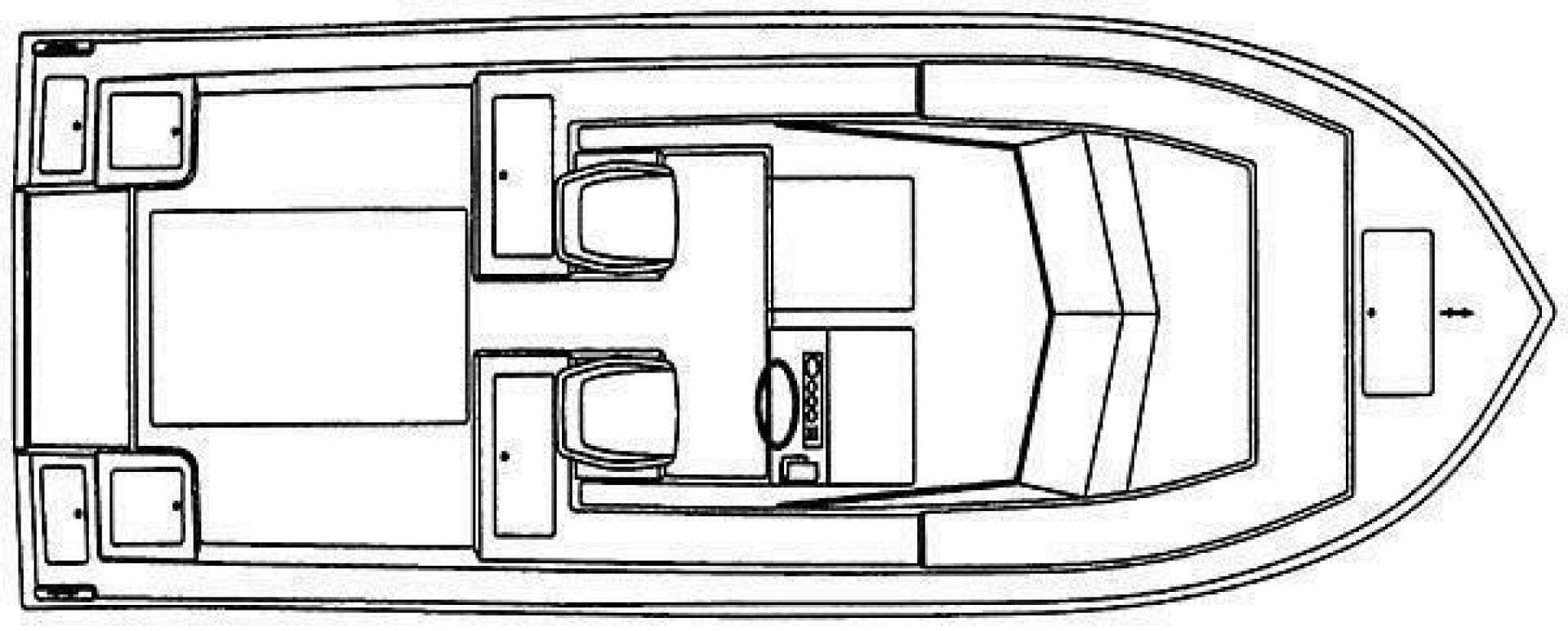 2004 Angler 220 Walkaround