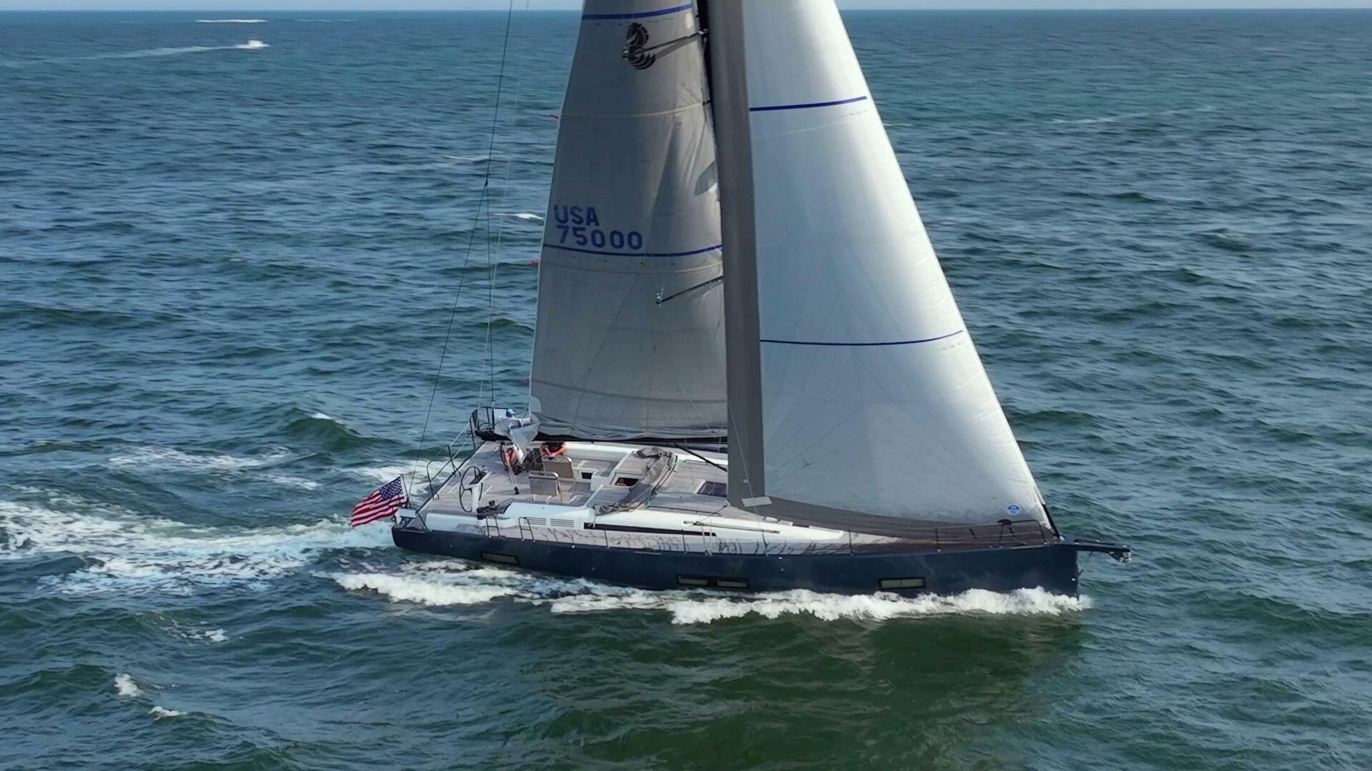 2020 Beneteau First 53 ZUMA upwind