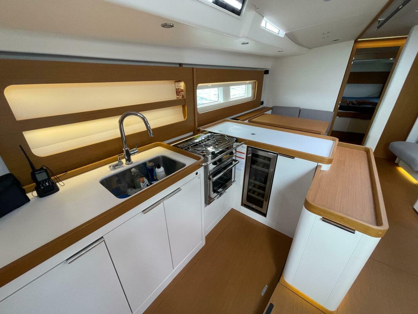 2020 Beneteau First 53 U shaped galley