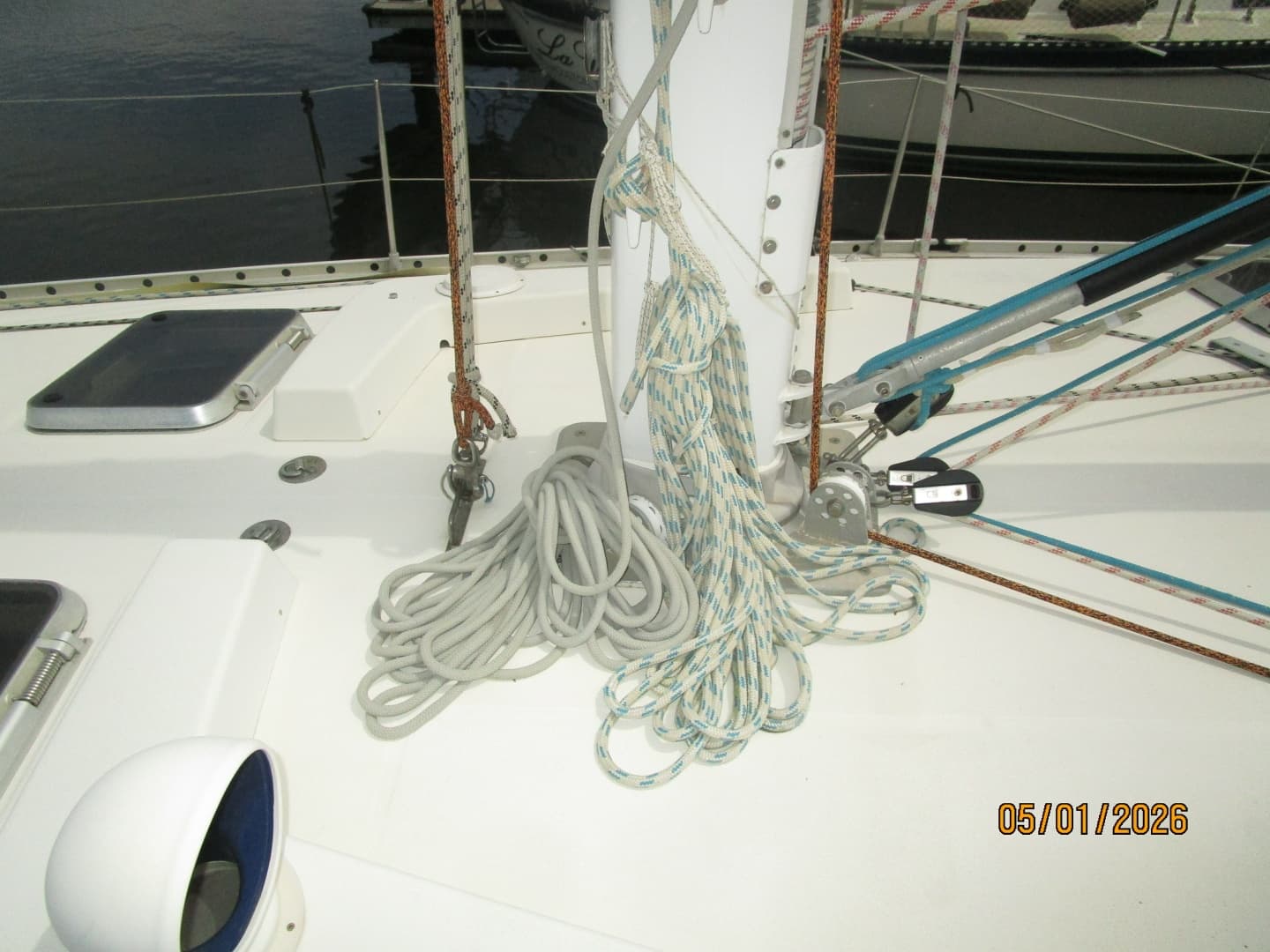 50' Beneteau mast base1