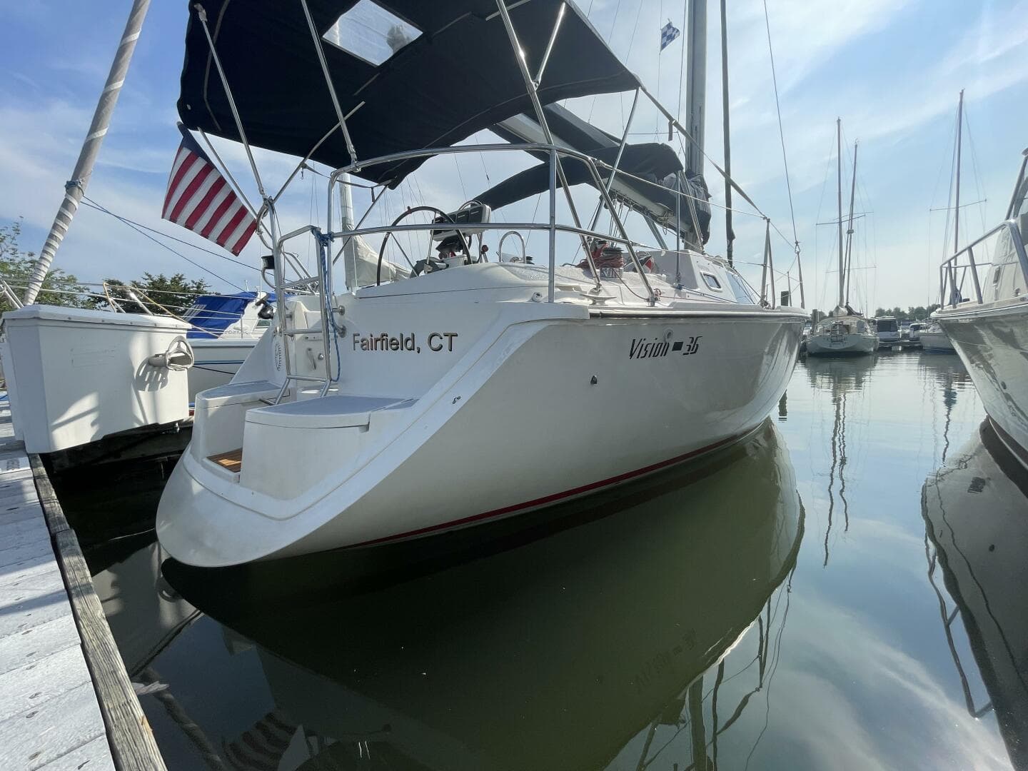 1991 Hunter 36 Vision