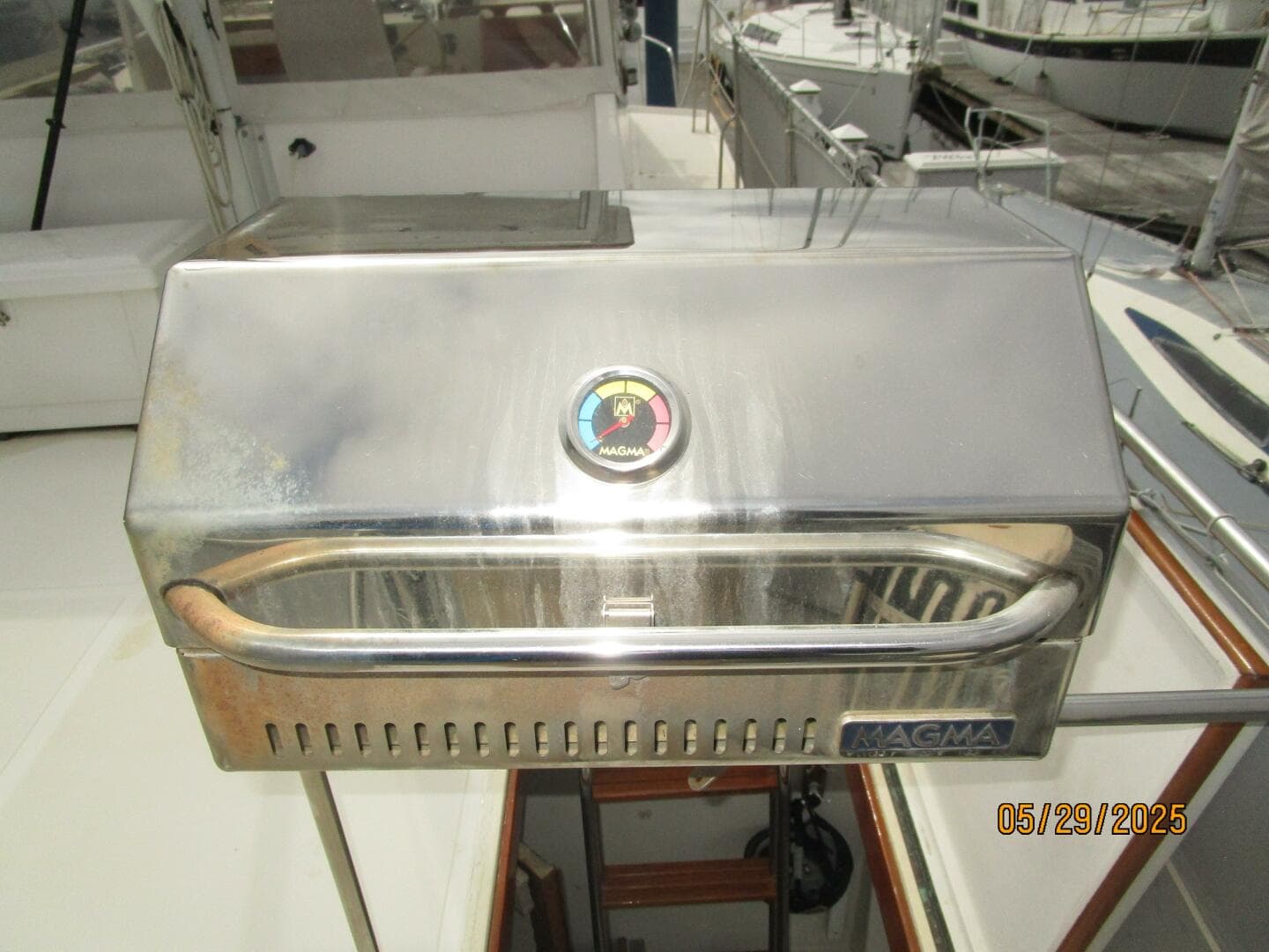 36' Kadey-Krogen BBQ grill