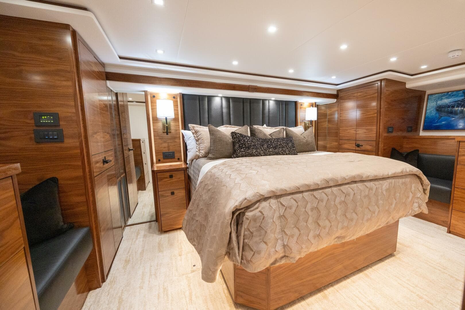 2025 82 Viking Convertible Boujie Master Stateroom (1)