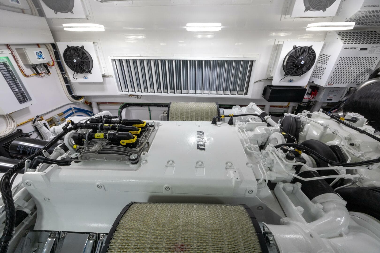 2025 82 Viking Convertible Boujie Engine Room (10)