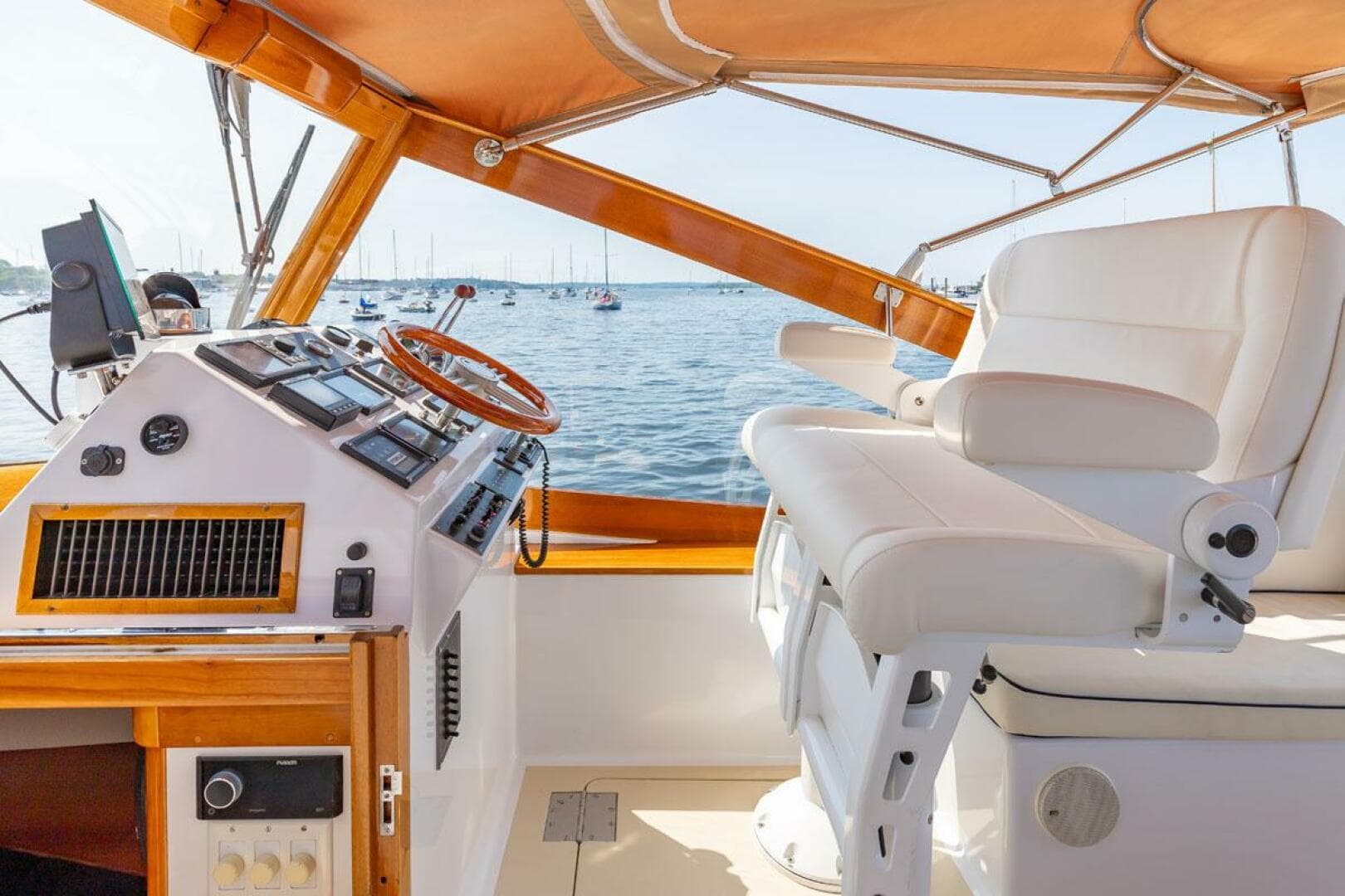 Helm, Side View, Looking Outboard