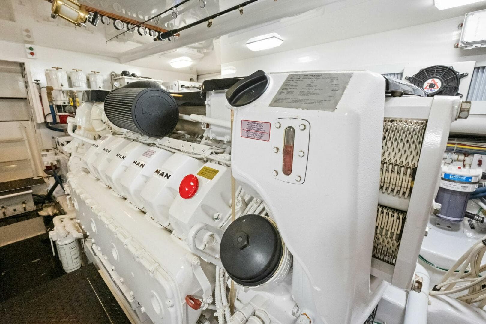 2015 Viking 52 Open "Terrabbean" - Engine Room