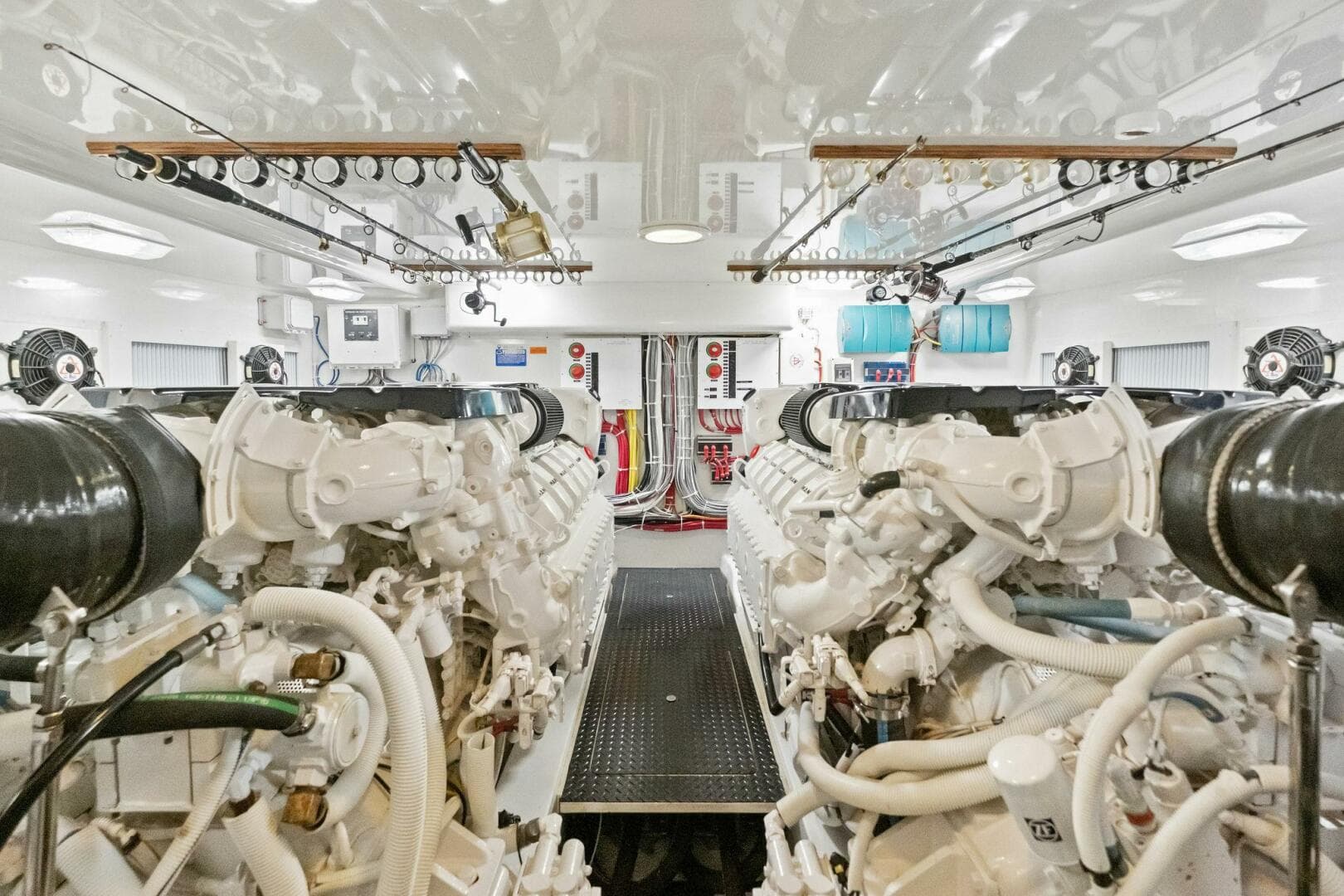 2015 Viking 52 Open "Terrabbean" - Engine Room