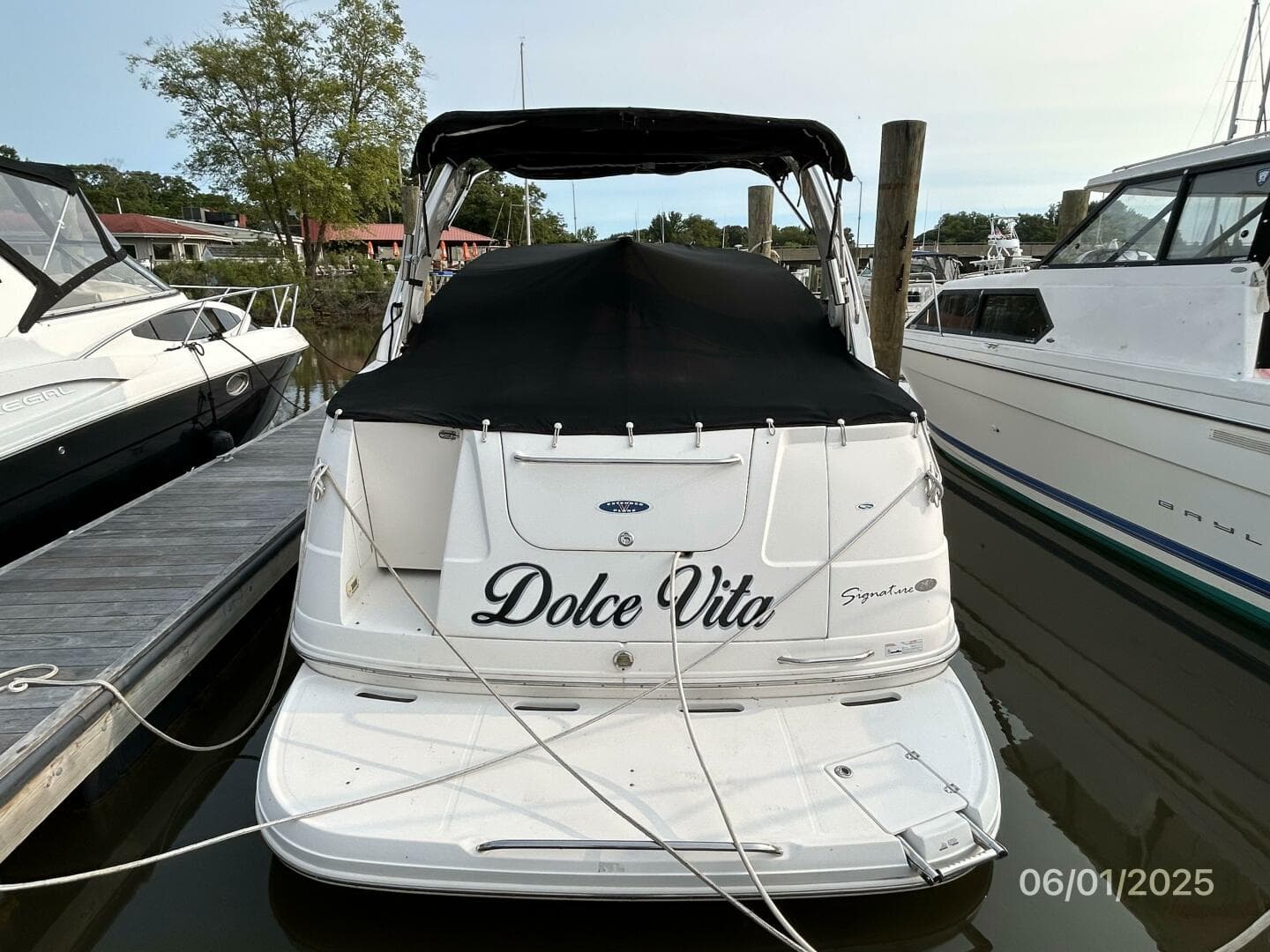 29' Chaparral aft profile