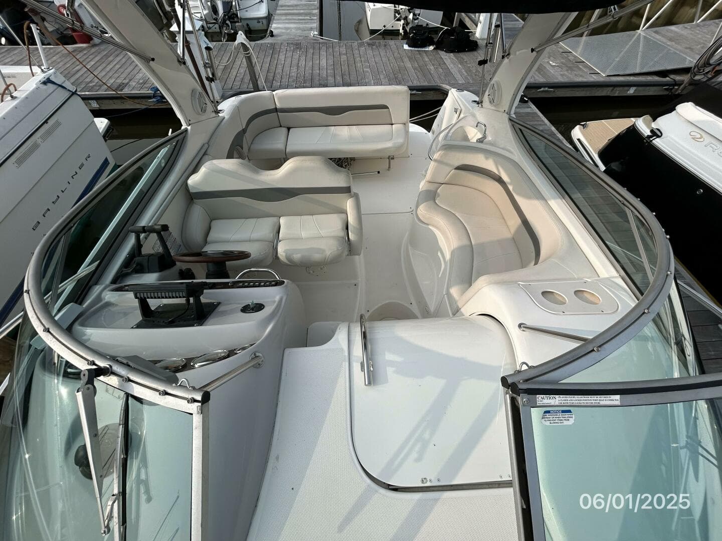 29' Chaparral upper deck aft
