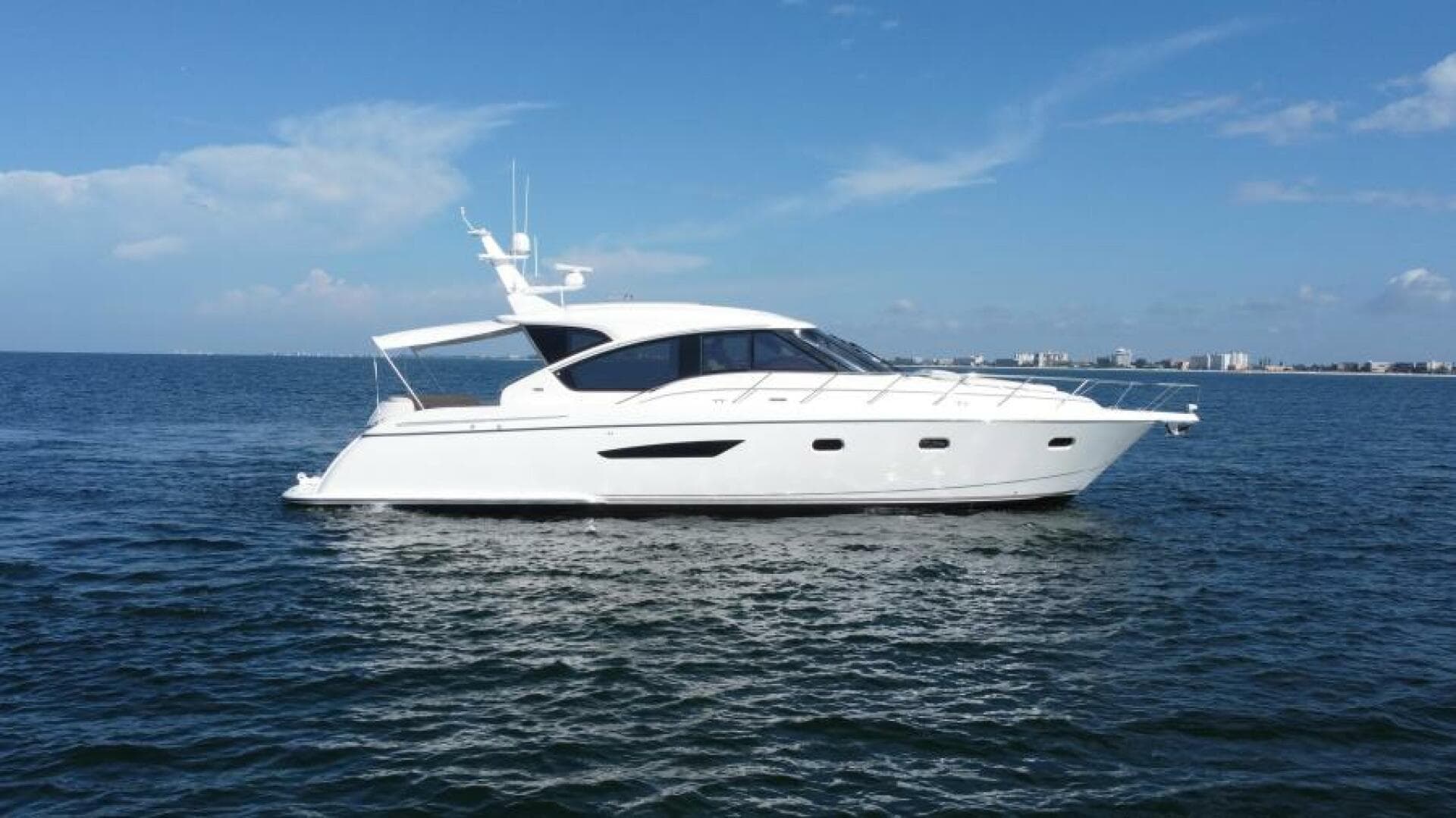2008 58 Tiara Yachts Sovran - Dreamscape - Starboard Profile
