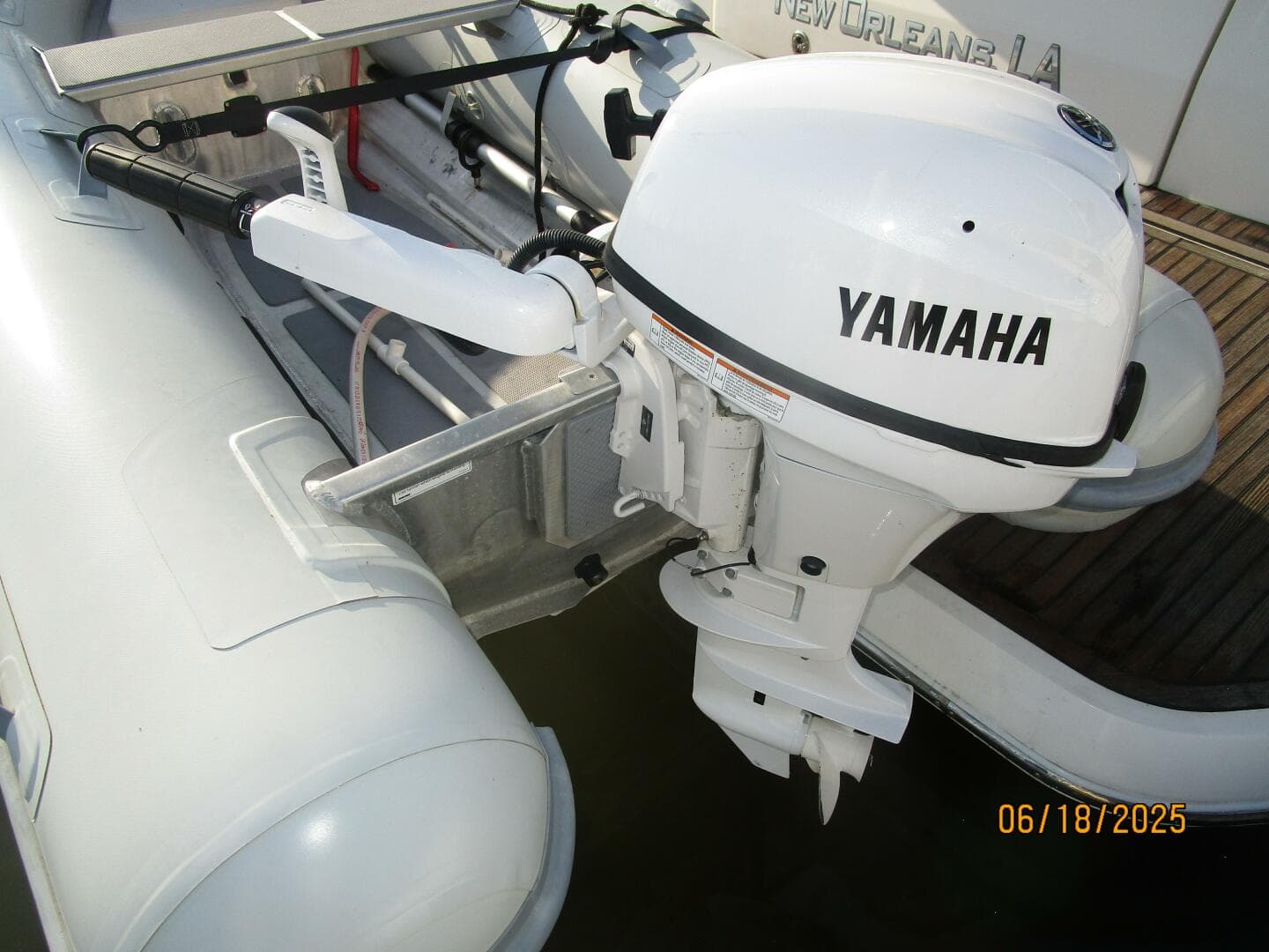 42' Prestige tender outboard