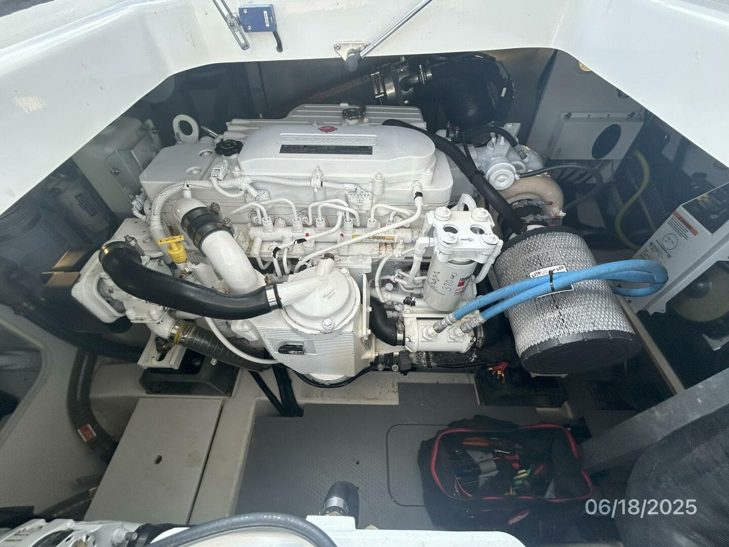 42' Prestige port main engine