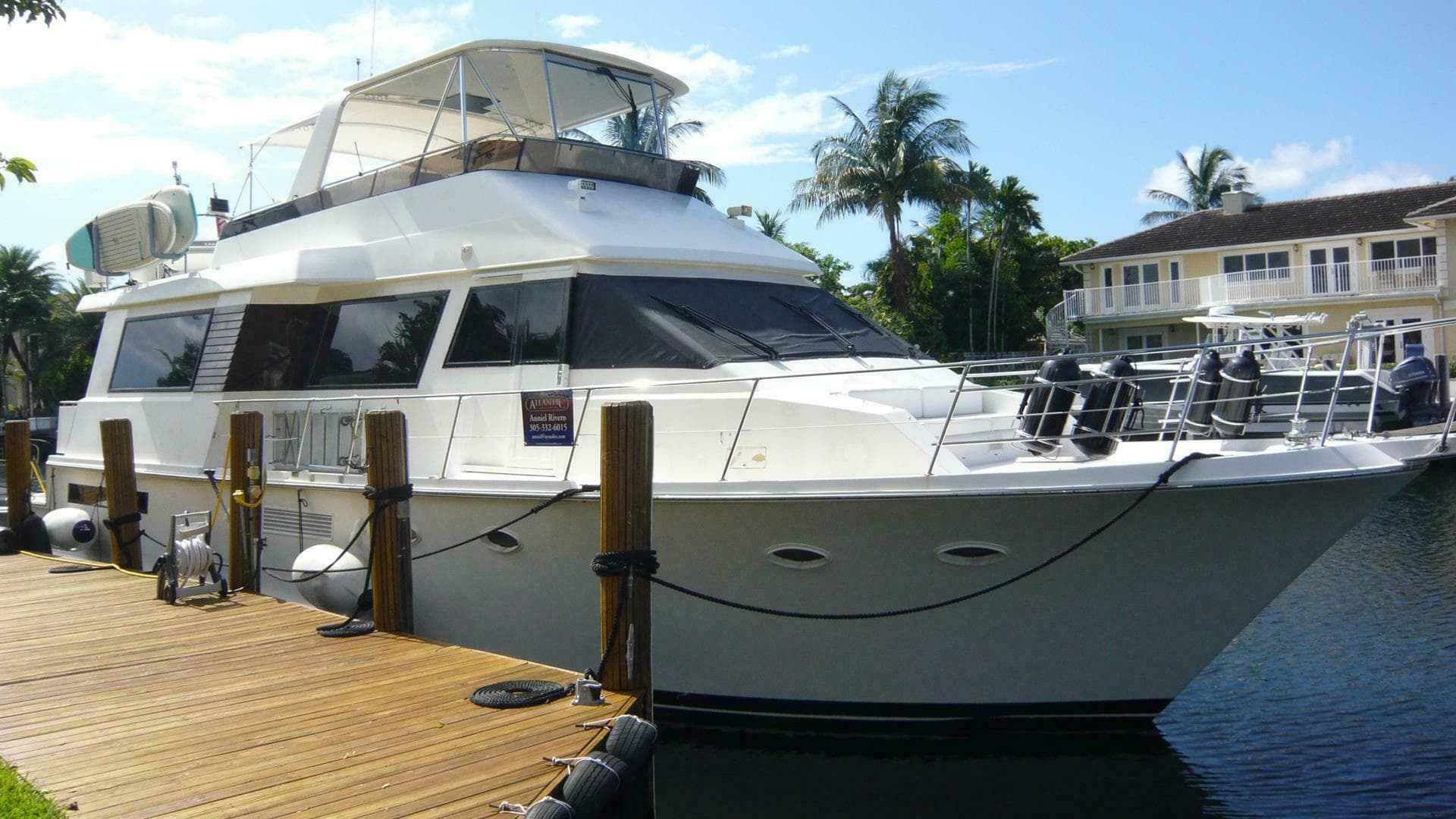 1990 Viking Cockpit Motor Yacht