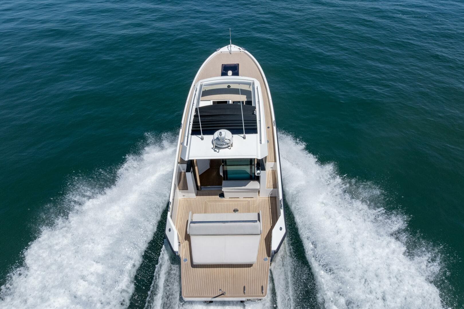 2023 Delta Powerboats 33 Coupe London Calling underway