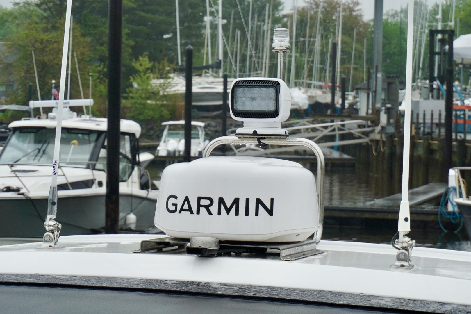 2023 Delta Powerboats 33 Coupe London Calling Garmin module
