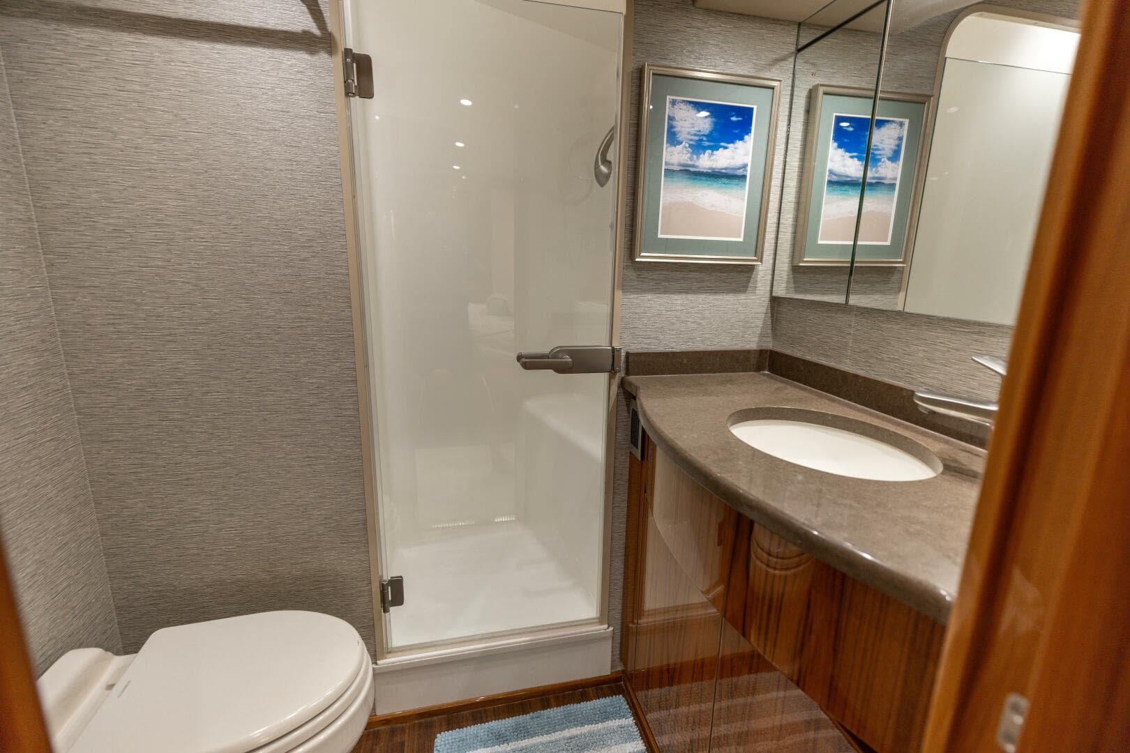 2015 Viking 62 Convertible- Gas Money- Master Head