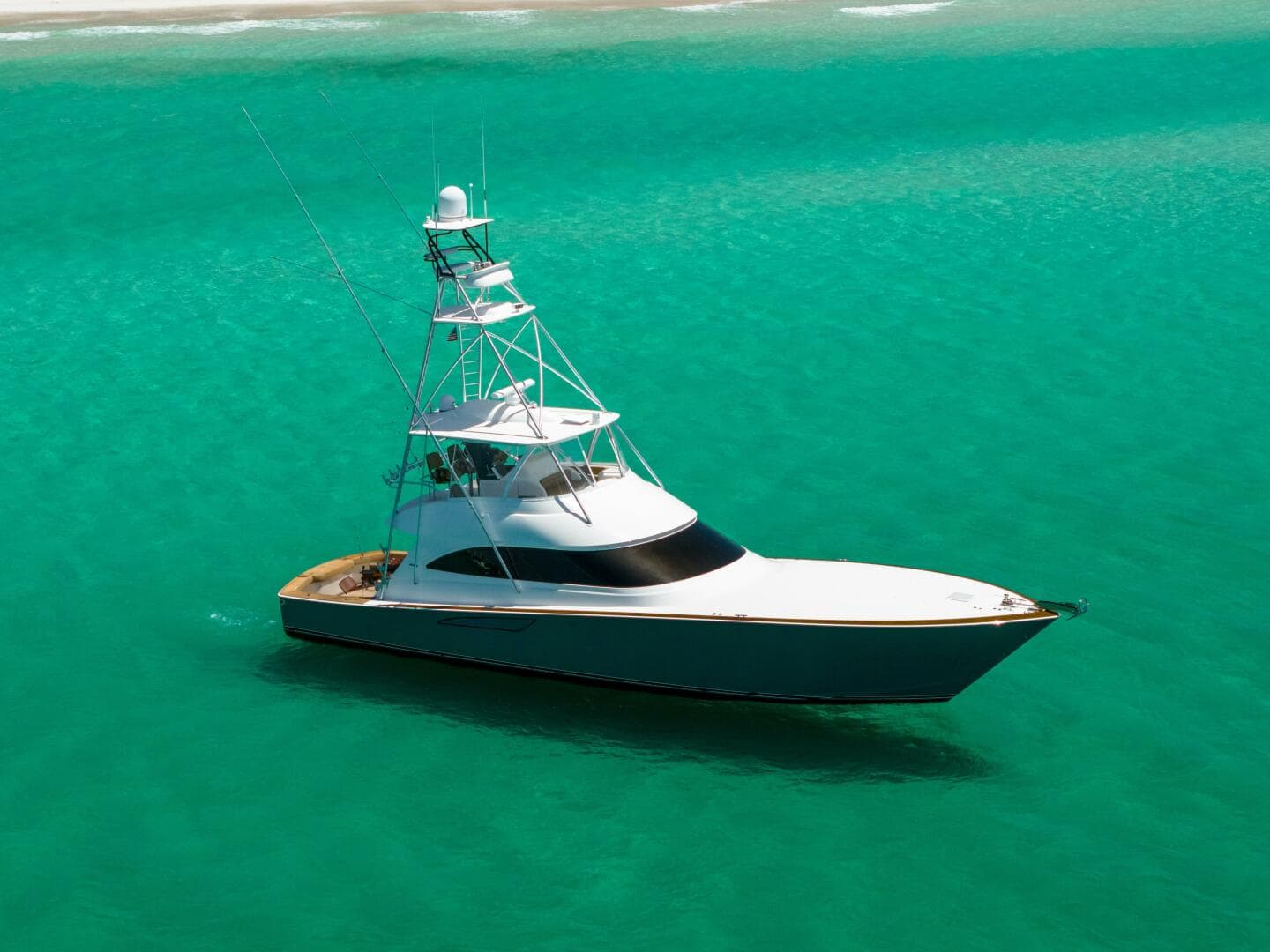 2015 Viking 62 Convertible- Gas Money- STBD Profile 