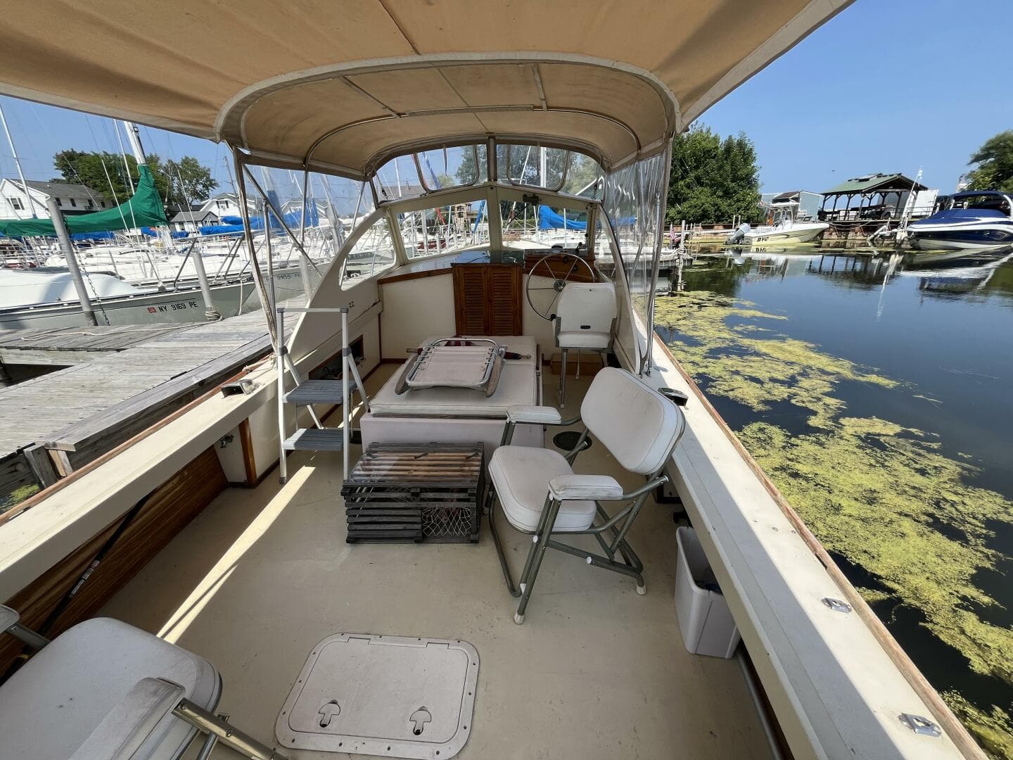 1981 Dyer Dyer 29 Flush Deck-Bass Boat
