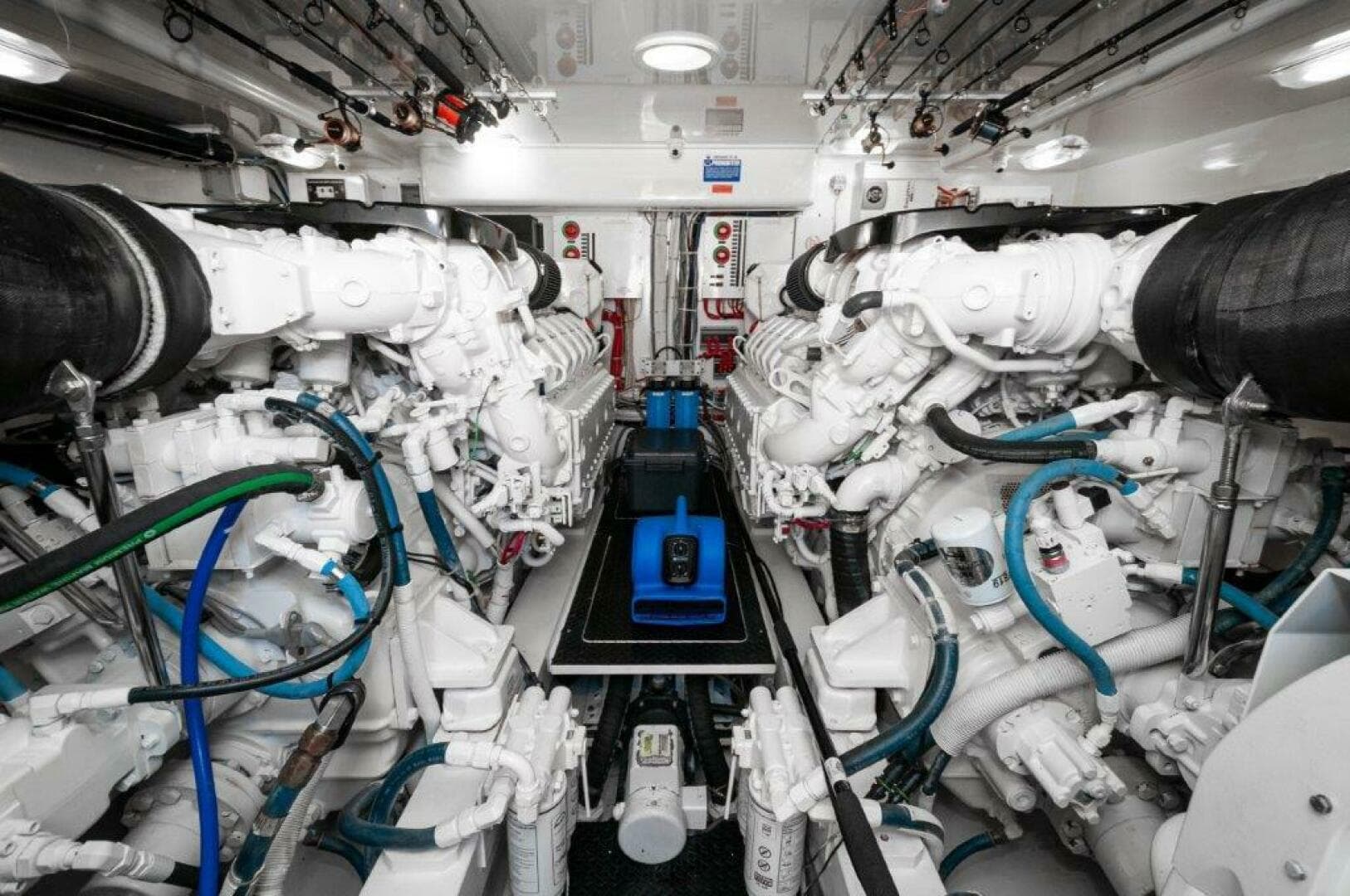 2016 Viking 52 Sport Tower- CONTAGIOUS HABIT-Engine Room