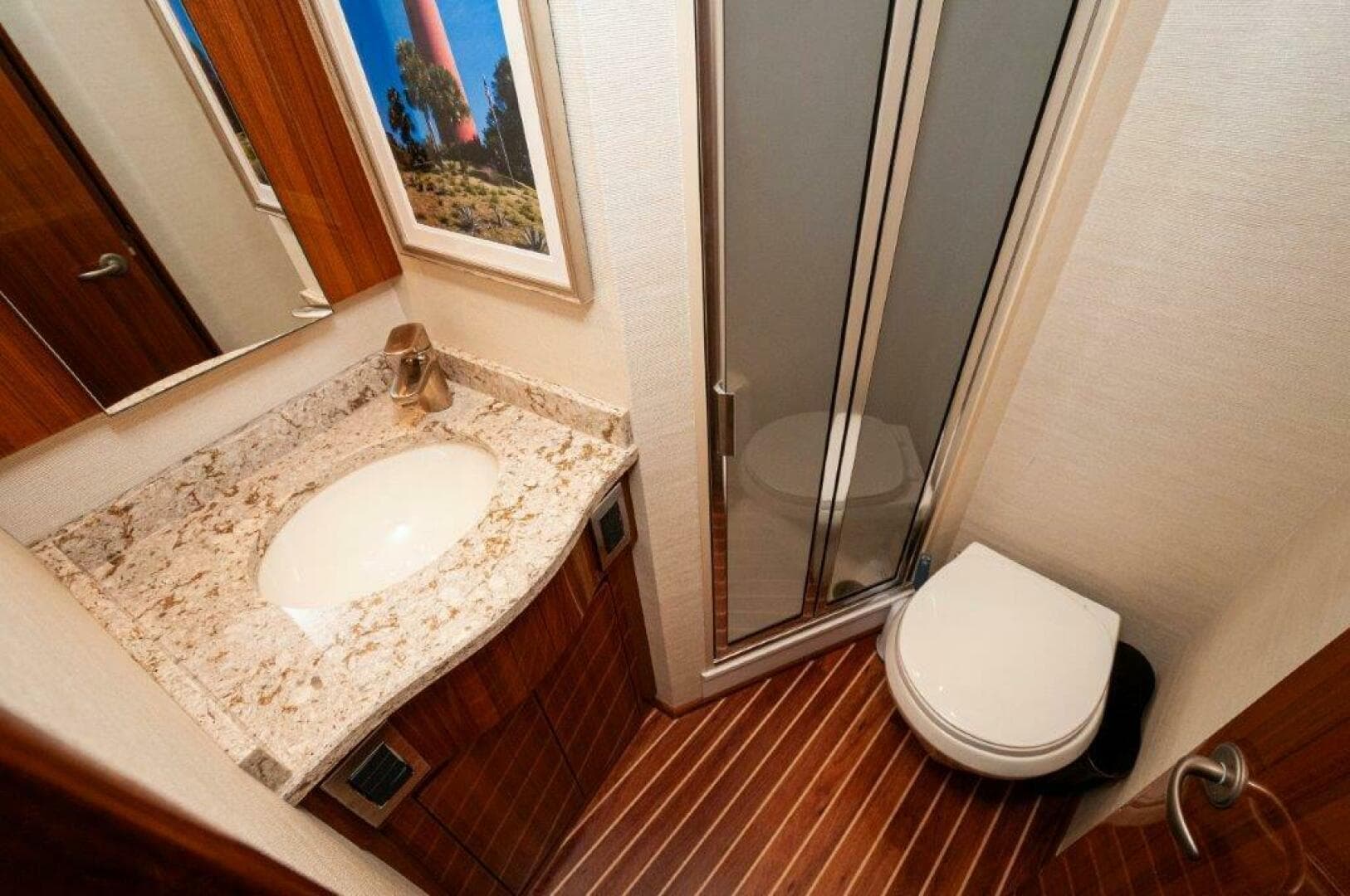 2016 Viking 52 Sport Tower- CONTAGIOUS HABIT-VIP Head 2