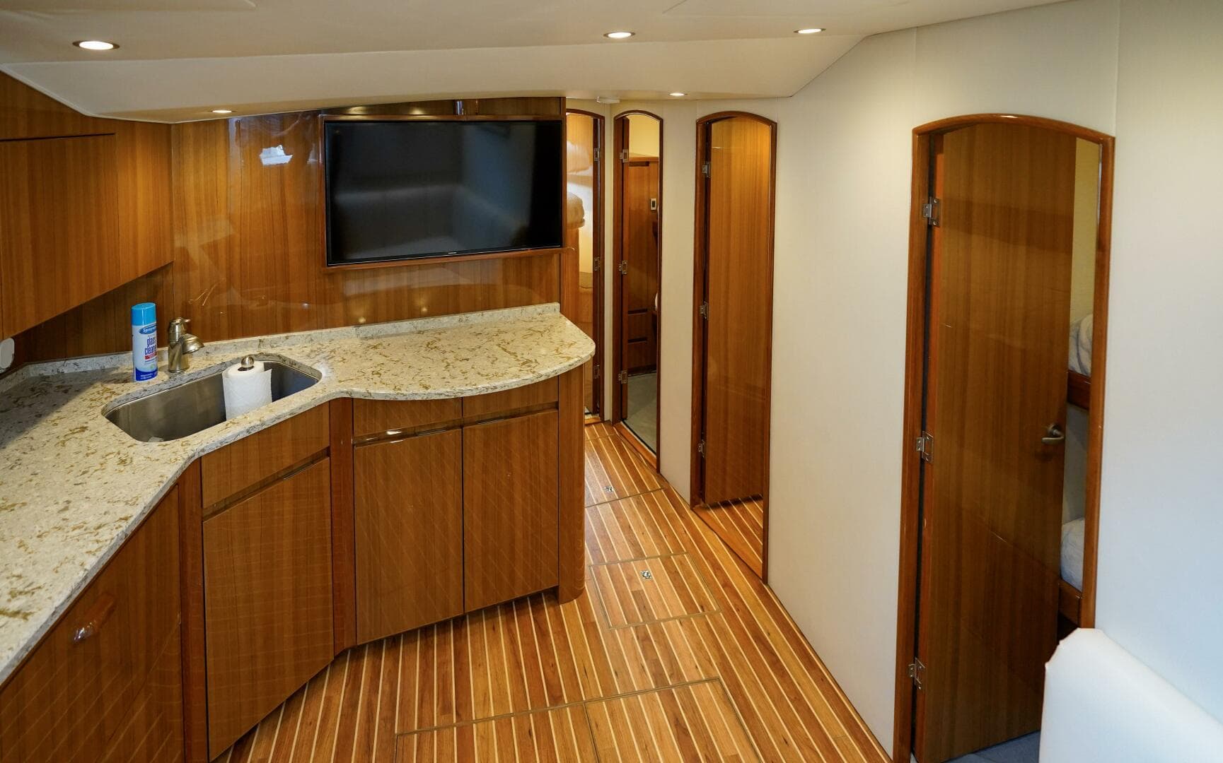 2016 Viking 52 Sport Tower- CONTAGIOUS HABIT- Galley