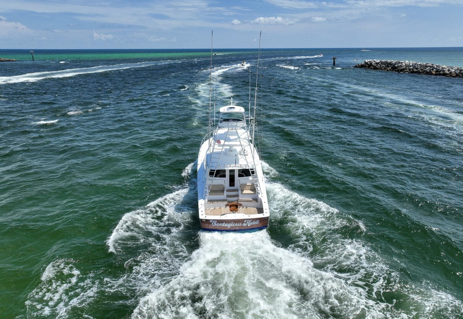 2016 Viking 52 Sport Tower- CONTAGIOUS HABIT- Profile