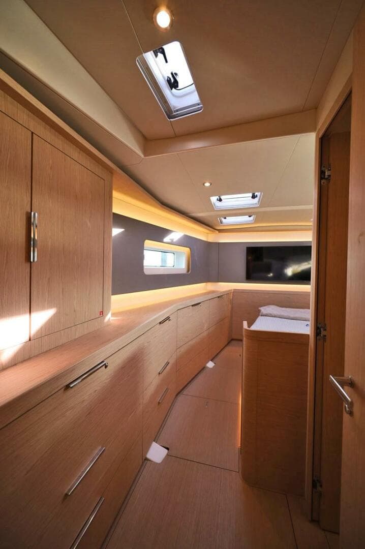 Passageway Into Forward Cabin