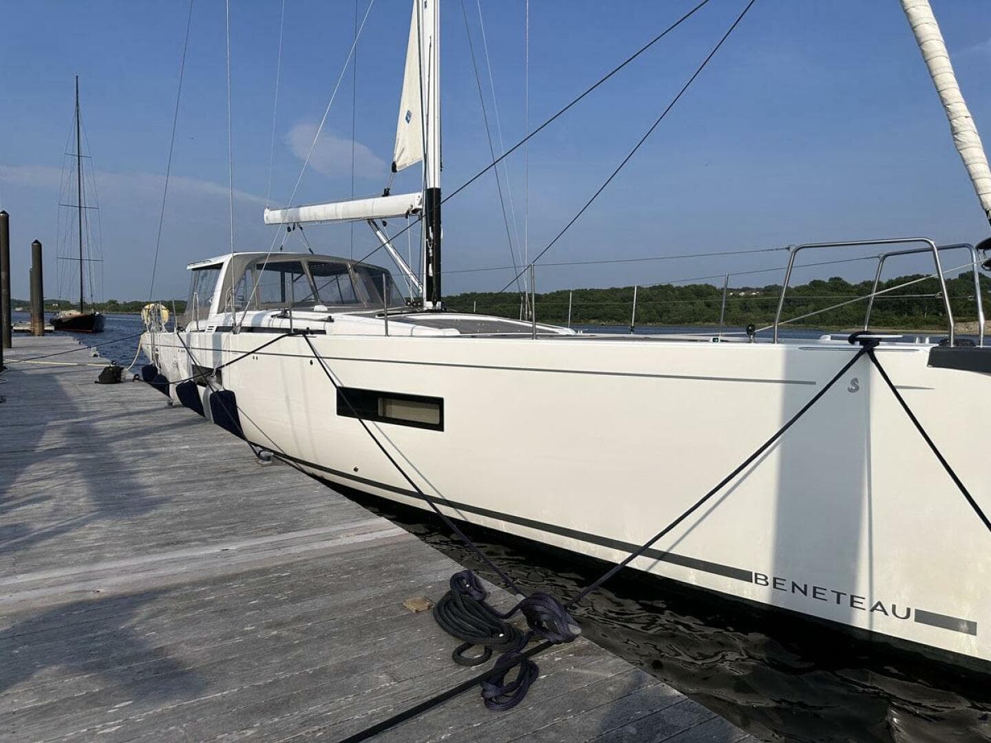 Starboard Bow At Dock