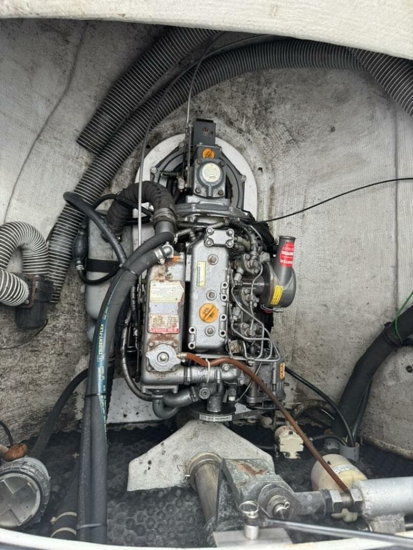 30 Hp Yanmar 3GM30F diesel engines. 